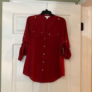Charter Club NWT Button shirt Size Petite Small